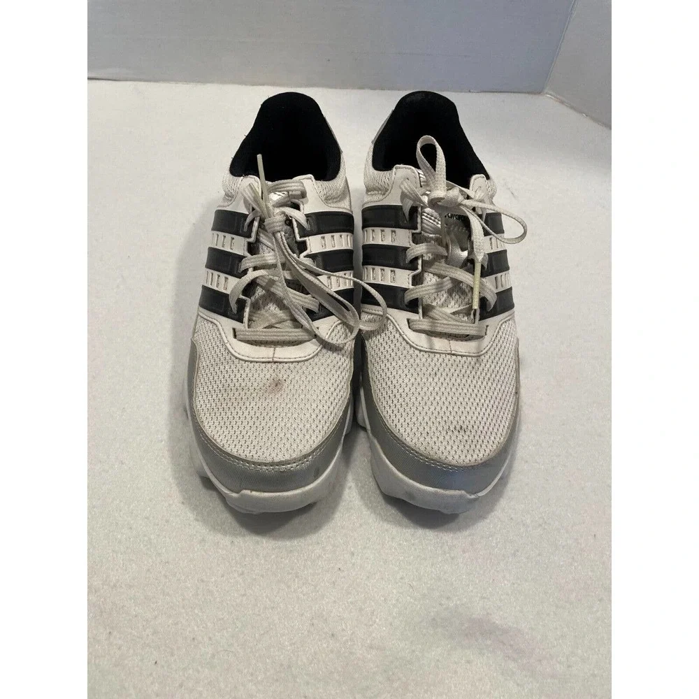 Adidas Men's Golf Tennis Shoes 8‎ White Black Spikeless EVG 791003 2013